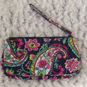 Vera Bradley Petal Paisley Wristlet